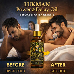Lukman Power & Delay Oil – Herbal Performance Oil for Men | Stamina, Strength & Long Lasting Support
