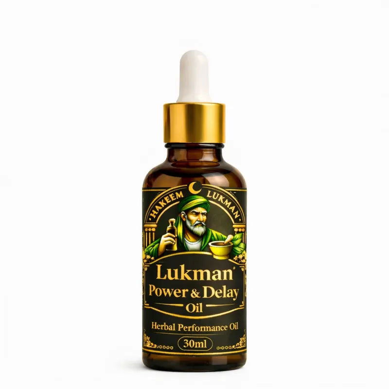 Lukman Power & Delay Oil – Herbal Performance Oil for Men | Stamina, Strength & Long Lasting Support